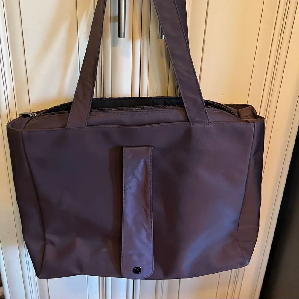 Womens Purse Donna Karan New York DKNY 1990's Vintage Multi Pocket Purse